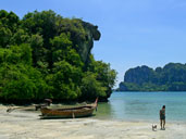 อ่าวไร่เลย์ หาดไร่เลย์ อ่าวไร่เลย์ตะวันตก หาดไร่เลย์ตะวันตก 